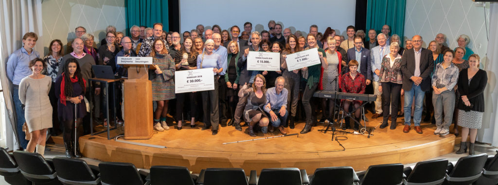 Alle aanwezige uitreiking 2018